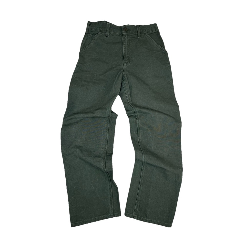 Carhartt B11 MOS Moss Green Carpenter Duck Work 32x32 Dungaree Mens Pants Canvas